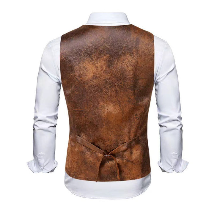 Stylish jacket for men with leather accents and practical pockets Lune London