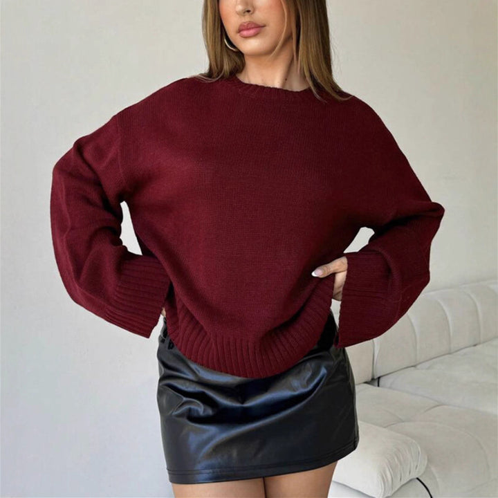 Trendy oversized turtleneck sweater for ladies Lune London