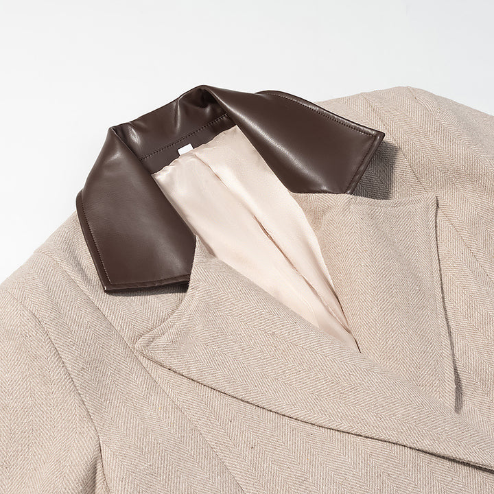 Manteau trench élégant pour femmes avec ceinture et col raffiné Chic & Stil