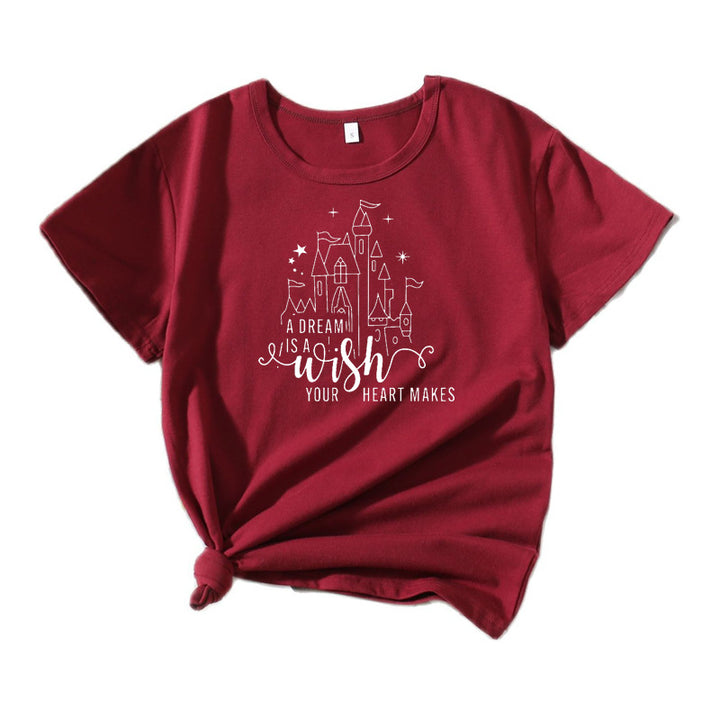 Women Creative Graphic T-Shirt Lune London