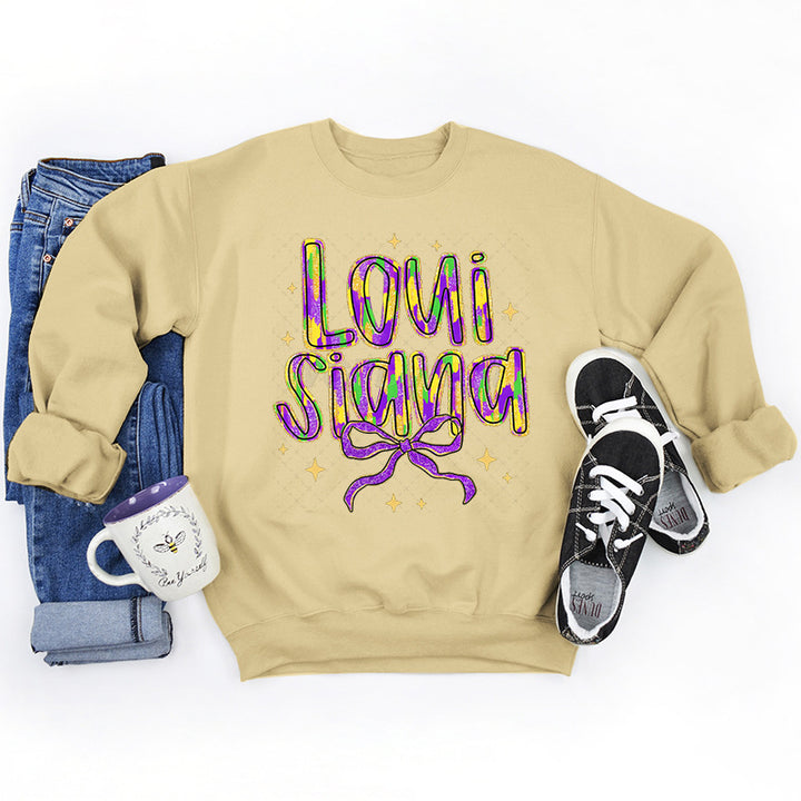 Sweatshirt pour femmes avec lettrage créatif et doublure intérieure douce Chic & Stil
