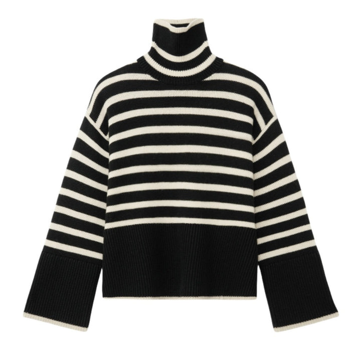 Pullover for women with turtleneck and wide sleeves Lune London