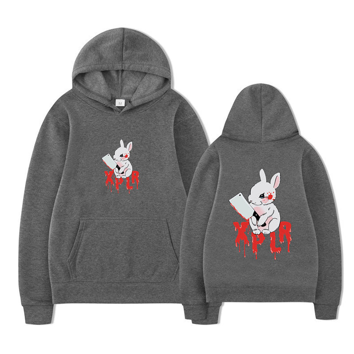 Women's hoodie with striking cartoon motif and comfortable fit Lune London