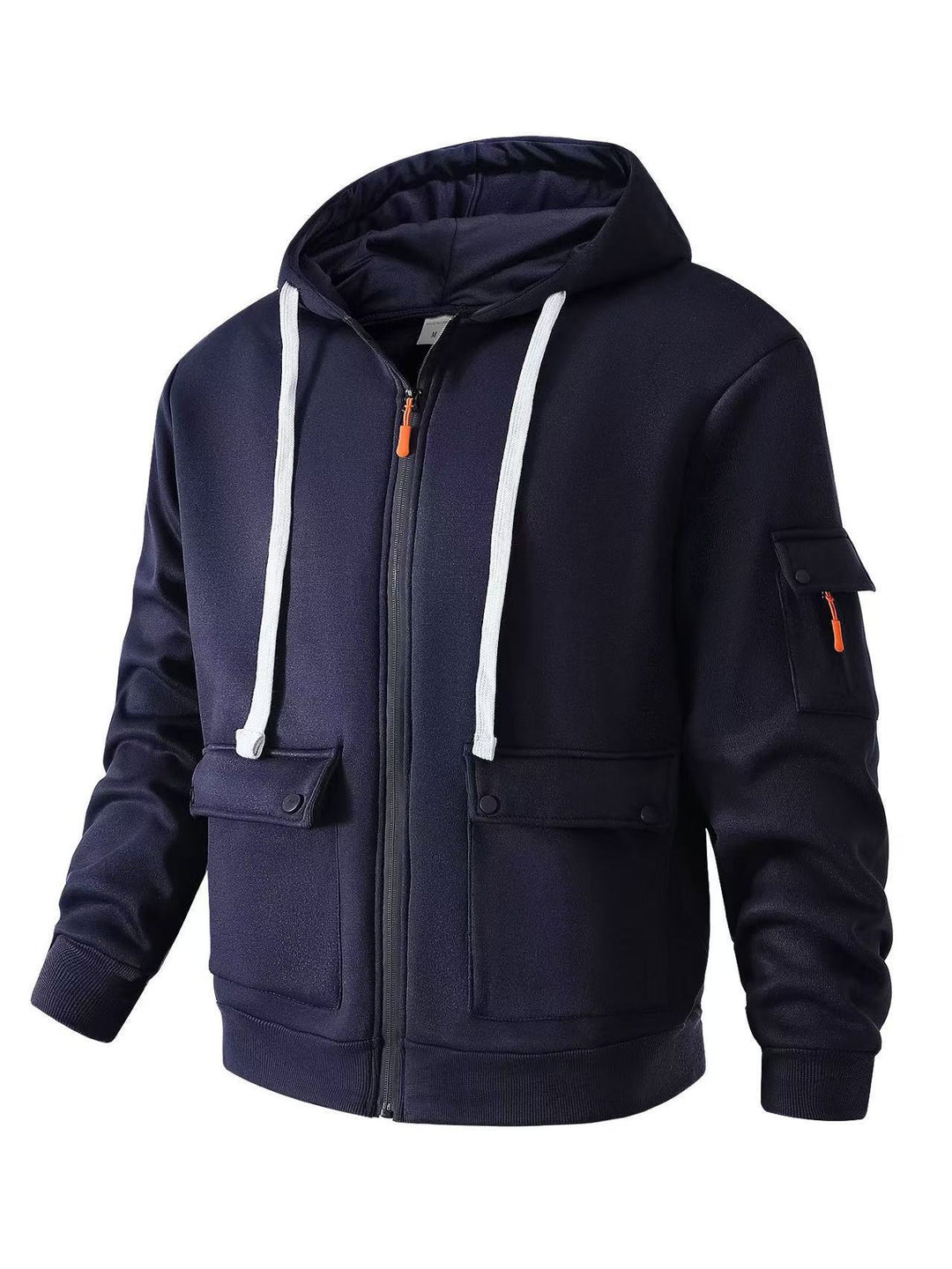 Functional hooded jacket for men with multiple pockets Lune London