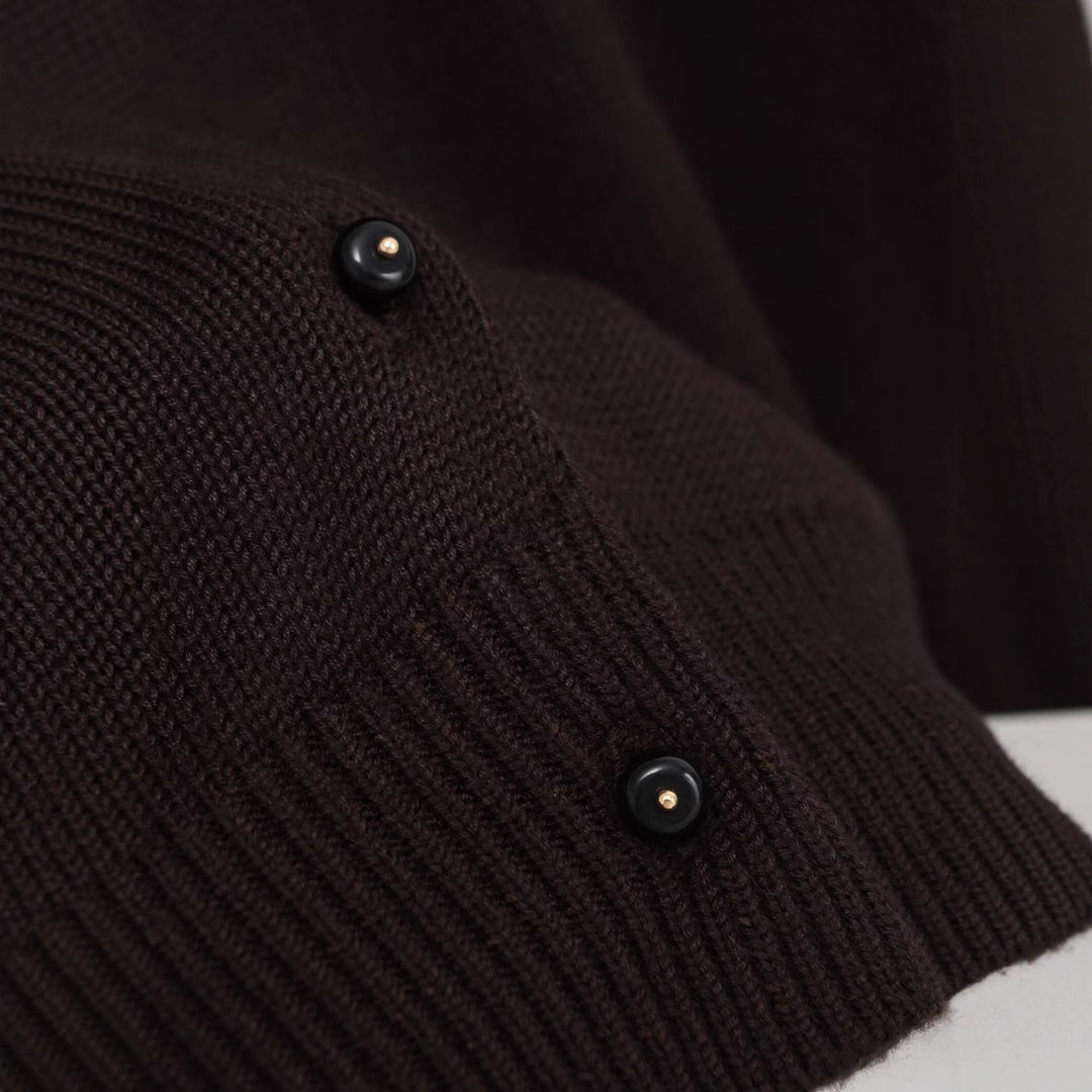 Elegant ladies cardigan with button details Lune London