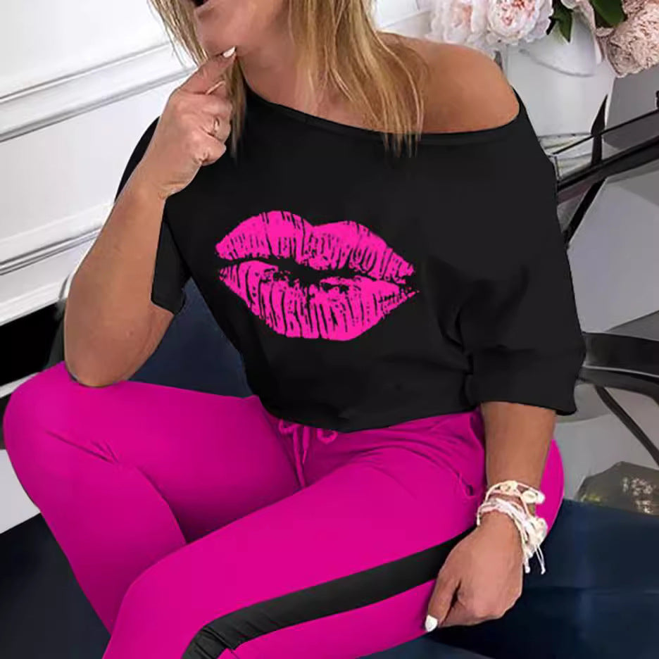 Lune London women's sports top and leggings set