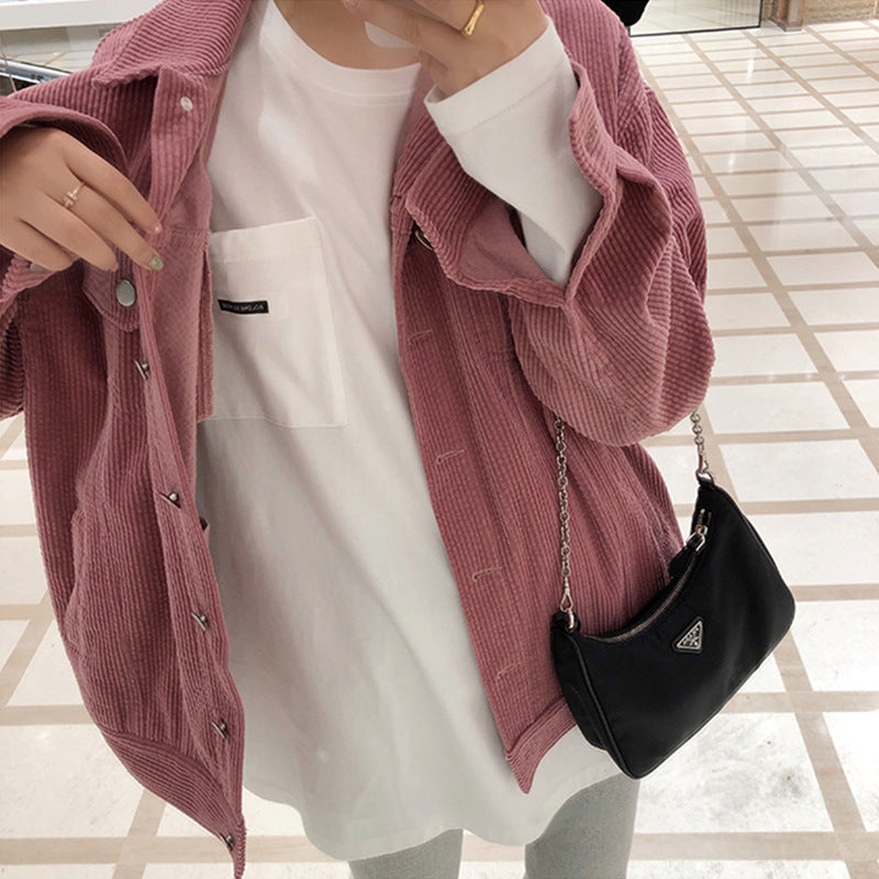 Women's casual long sleeve shirt with pocket Chic & Stil