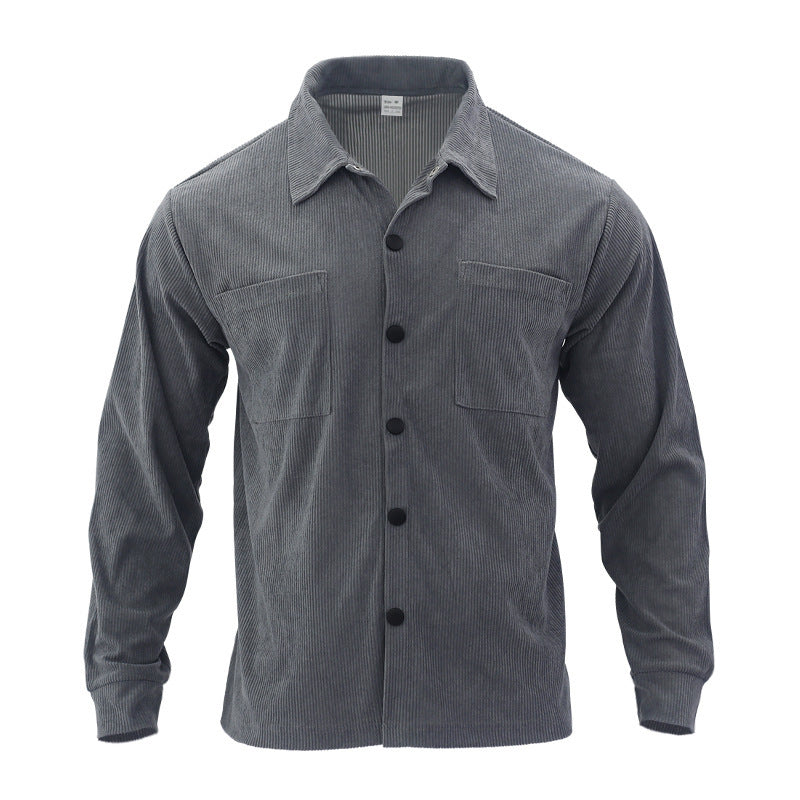 Corduroy jacket for men with practical pockets and button detail Lune London