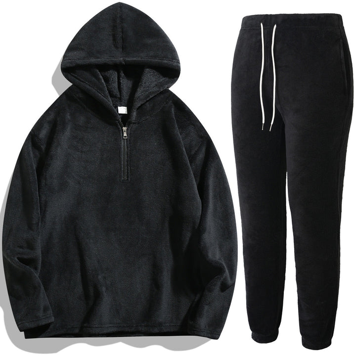 Ladies Cozy Chic Hoodie Jumpsuit