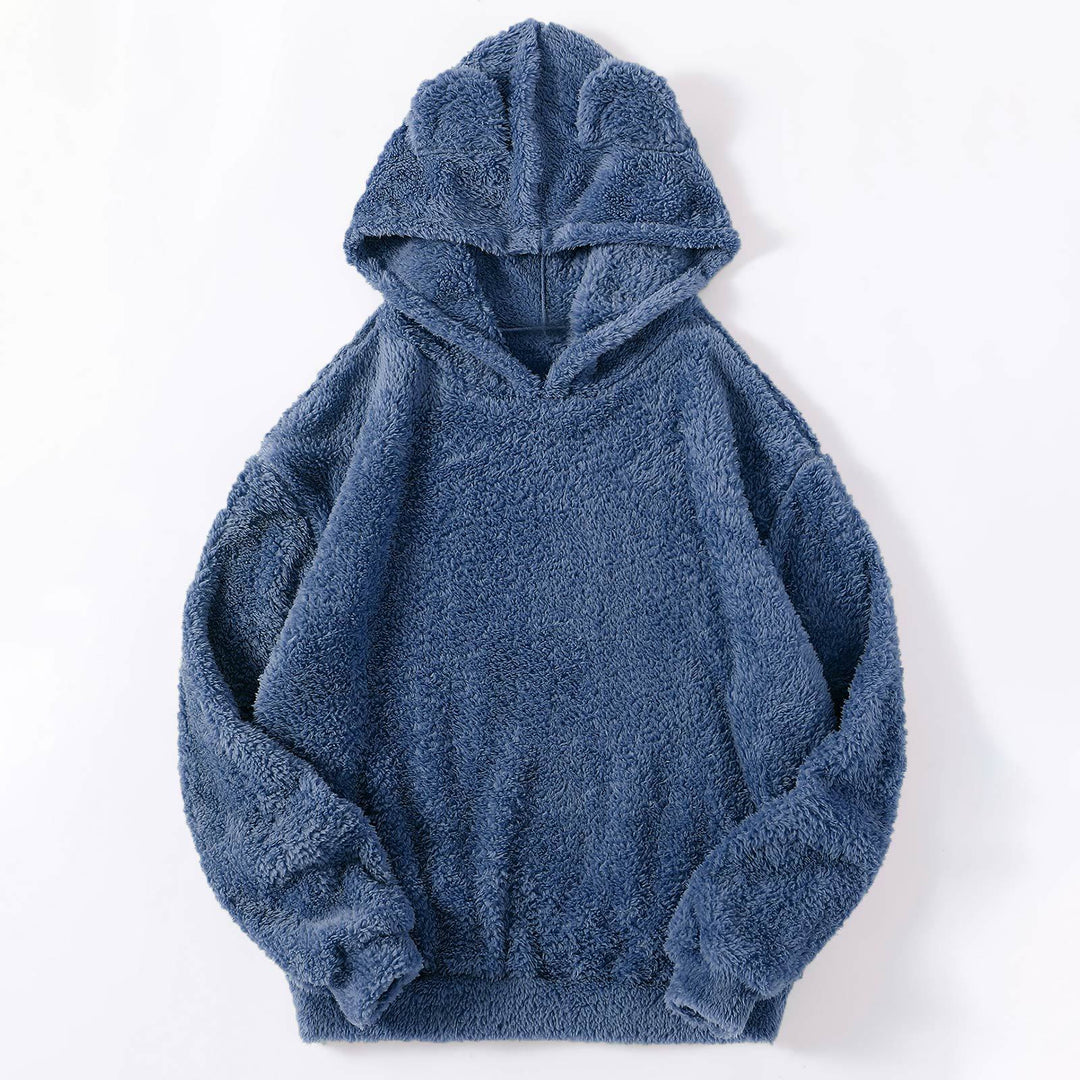 Ladies Hybrid Plush Hoodie Lune London
