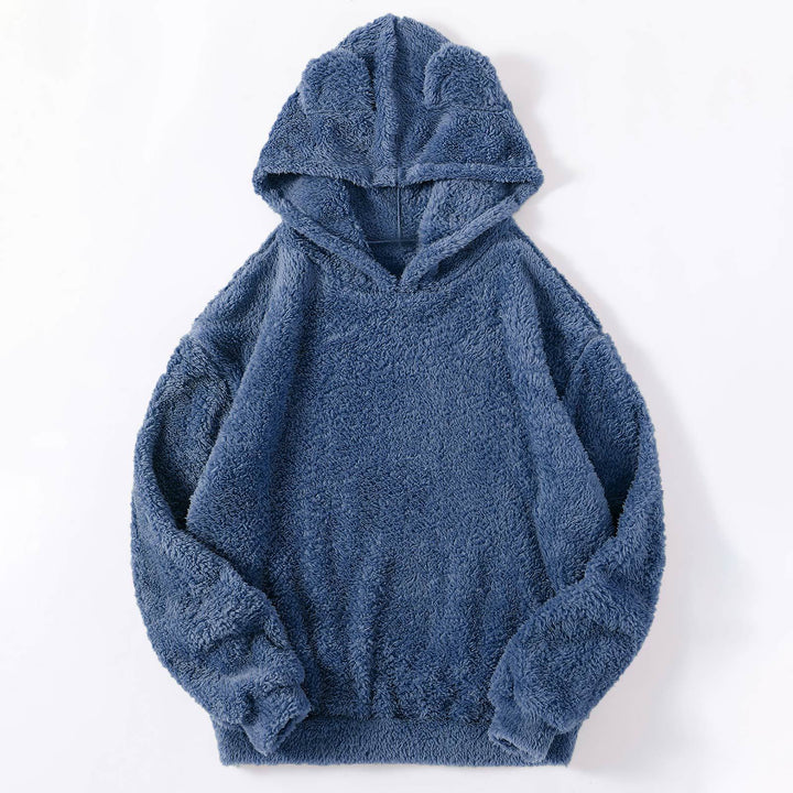 Ladies Hybrid Plush Hoodie Lune London