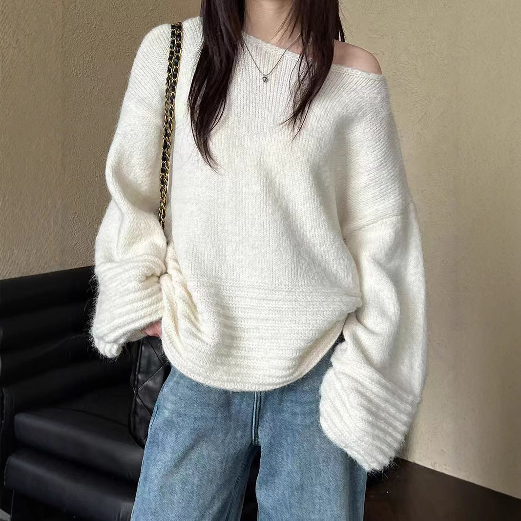 Oversized knitted sweater for women Lune London