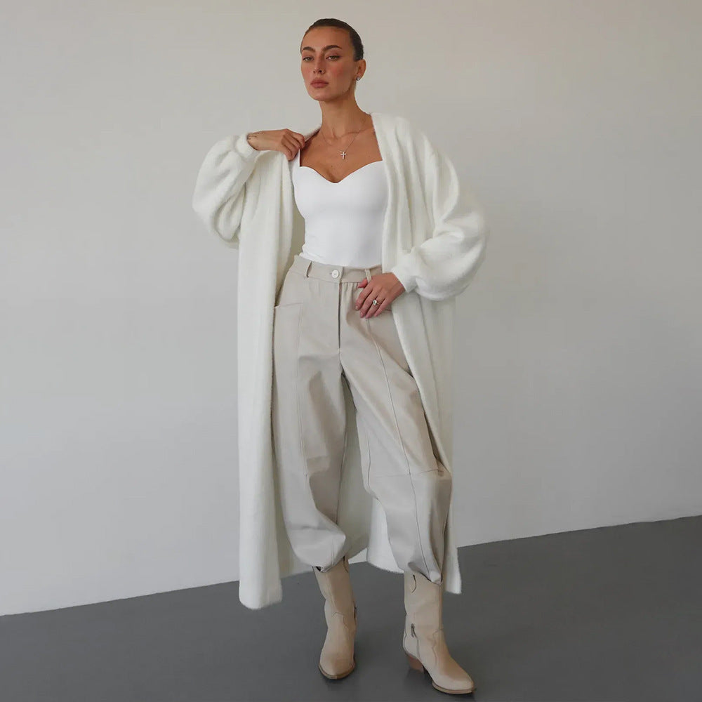 Elegant bouclé coat for women Lune London