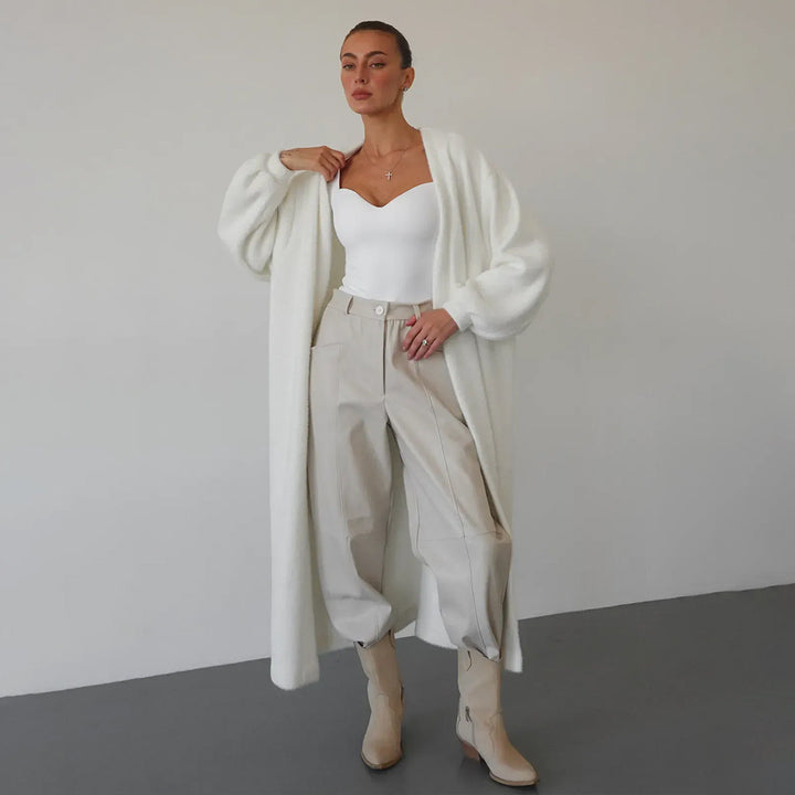 Elegant bouclé coat for women Lune London
