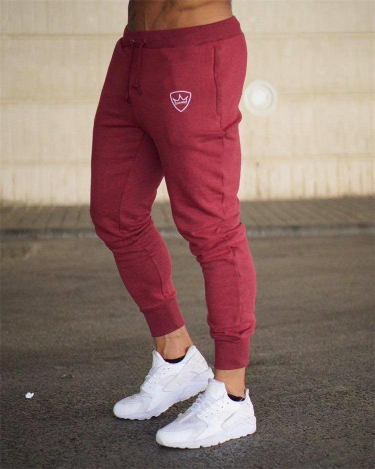 Sporty men's jogger pants with elastic waist and stylish fit Lune London