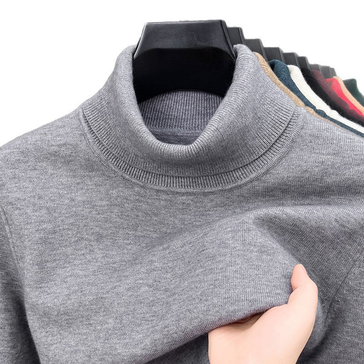 Lune London Women's Turtleneck Sweater in Fine Cotton Blend