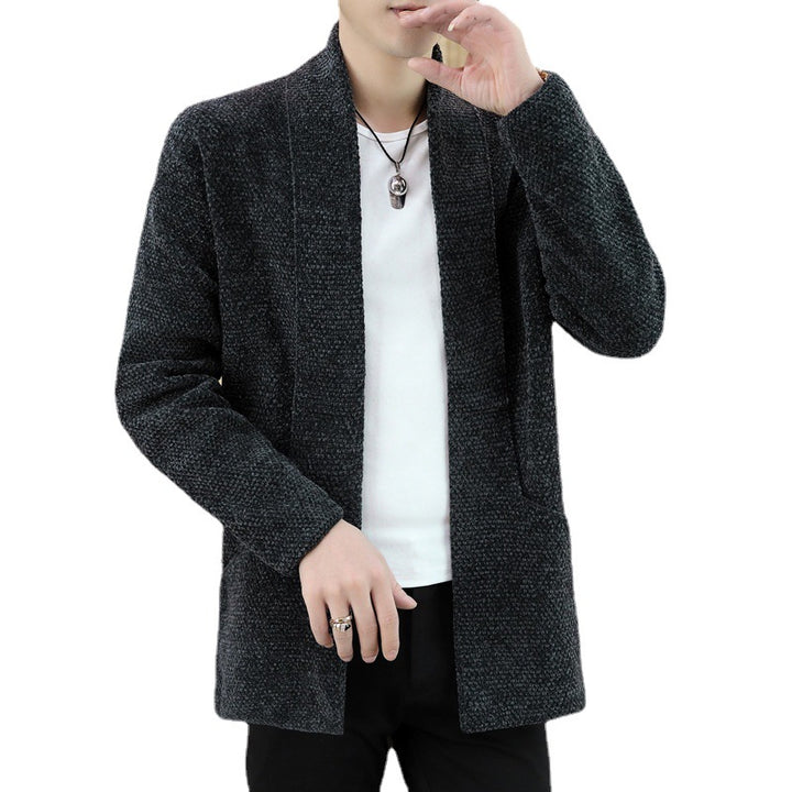 Fashionable knit jacket for men with a sleek cut and soft material Lune London