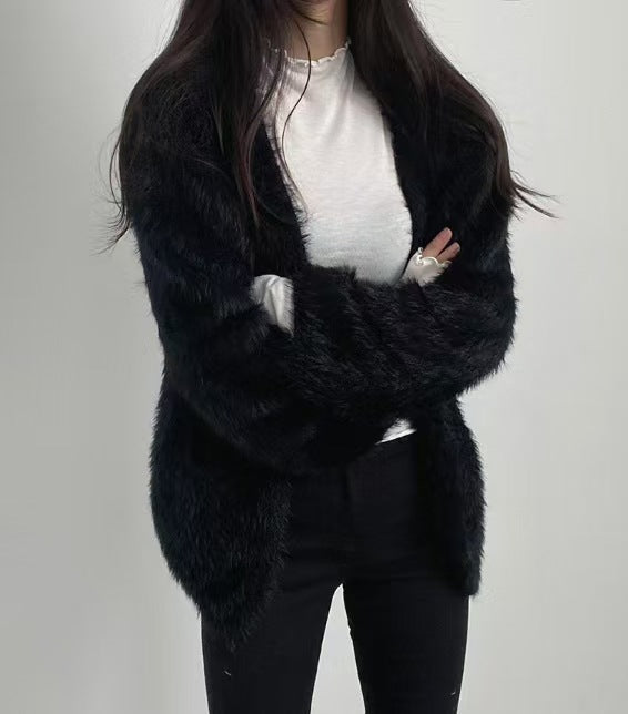 Women's open-cardi with innovative pockets Lune London