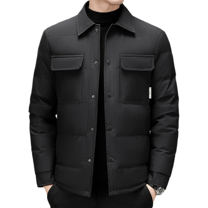 Lightweight quilted jacket for men with practical pockets Lune London
