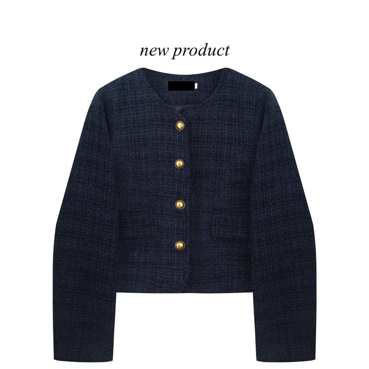 Blazer court pour femmes avec boutons dorés Chic & Stil