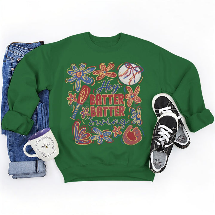 Sweatshirt femme avec motif de baseball créatif et coupe décontractée Chic & Stil