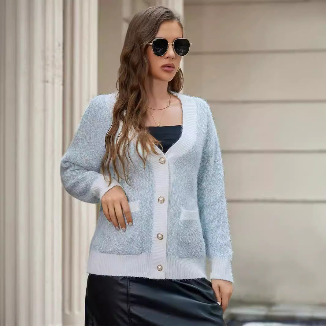 Women soft and cozy knitted jacket Lune London