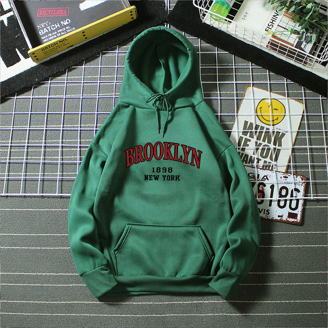 Women's hoodie with urban Brooklyn design Chic & Stil