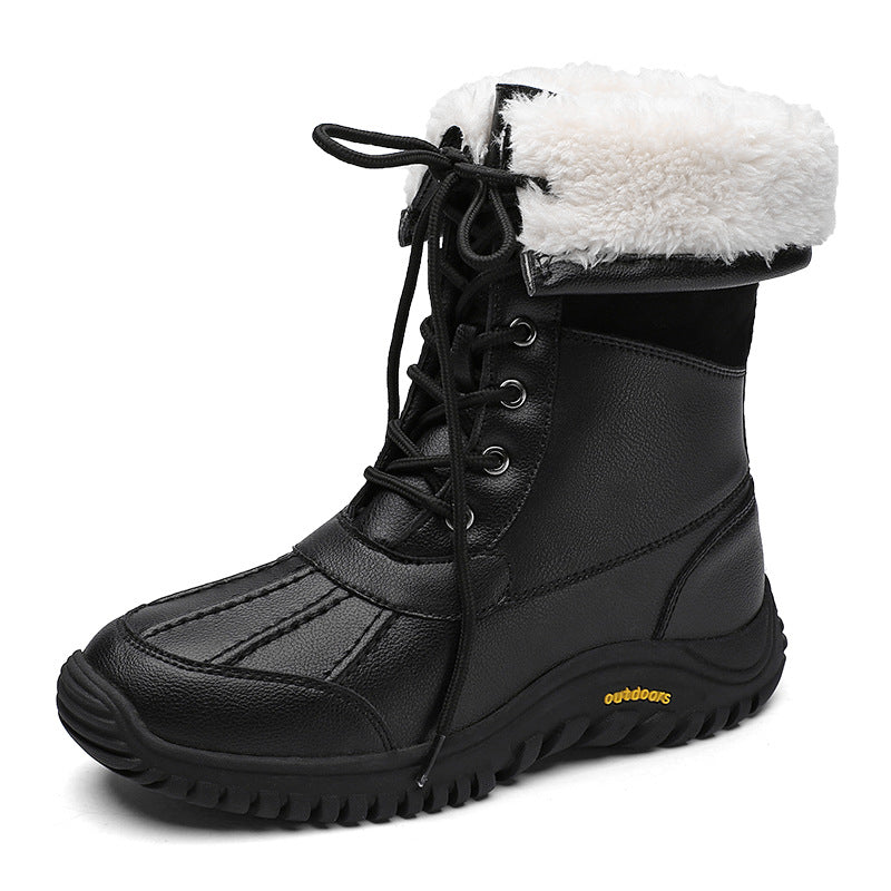 Warm winter boots for women with insulating lining and non-slip sole Lune London