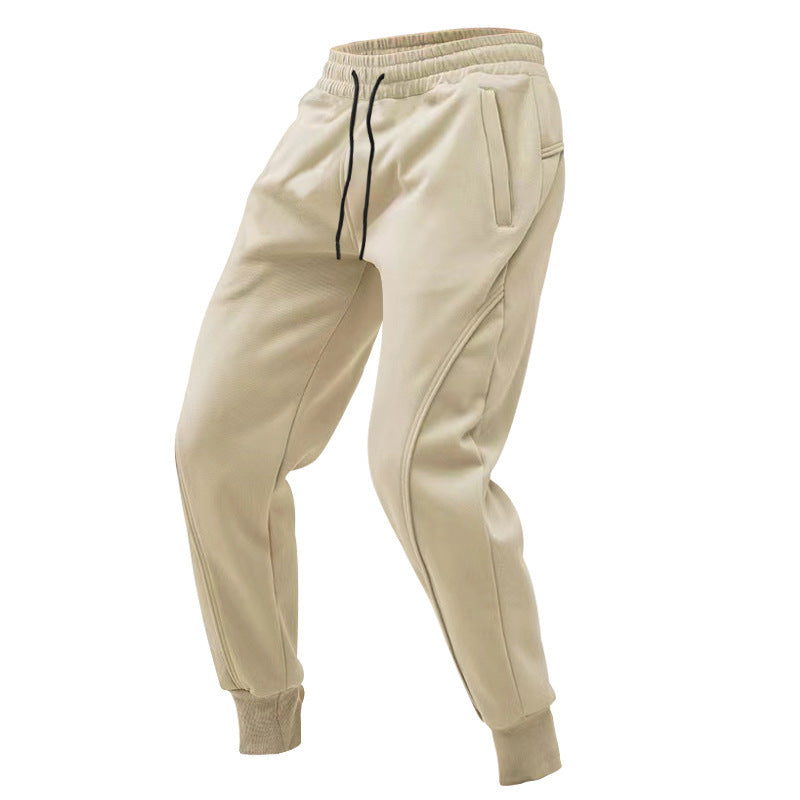 Comfortable sports pants for men with adjustable waistband and side pockets Lune London