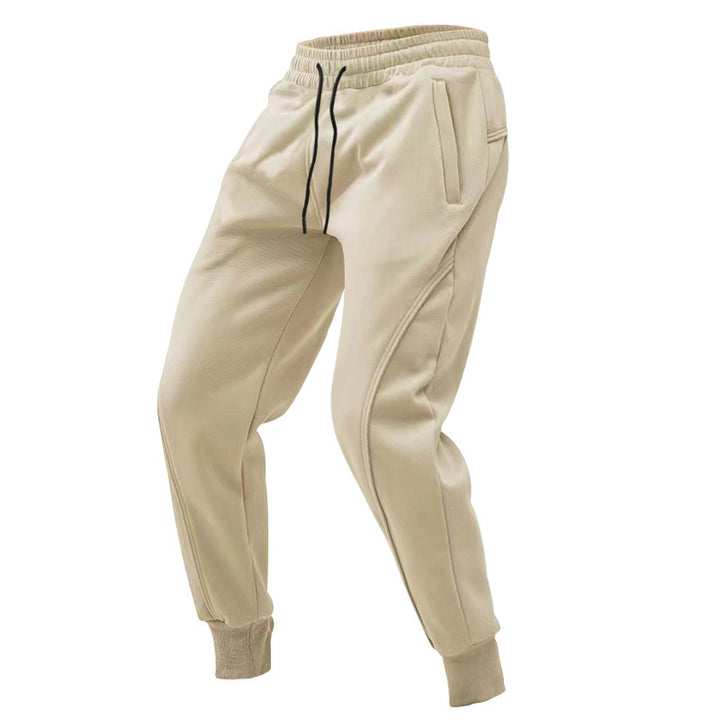 Comfortable sports pants for men with adjustable waistband and side pockets Lune London