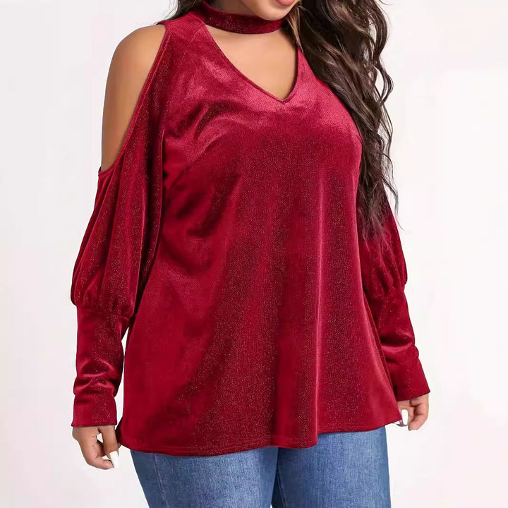 Women elegant and sparkling sleeveless top Lune London