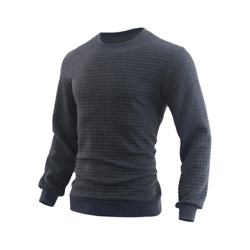 Men's sweatshirt with a unique waffle structure Lune London