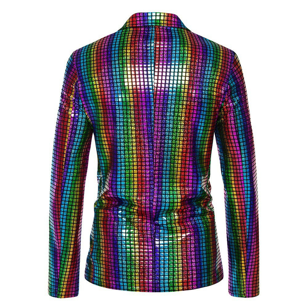 Shiny suit jacket for men Lune London