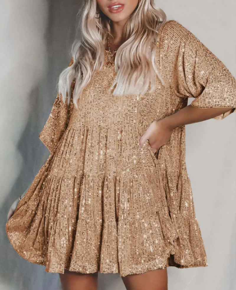 Sparkling party dress for women Lune London
