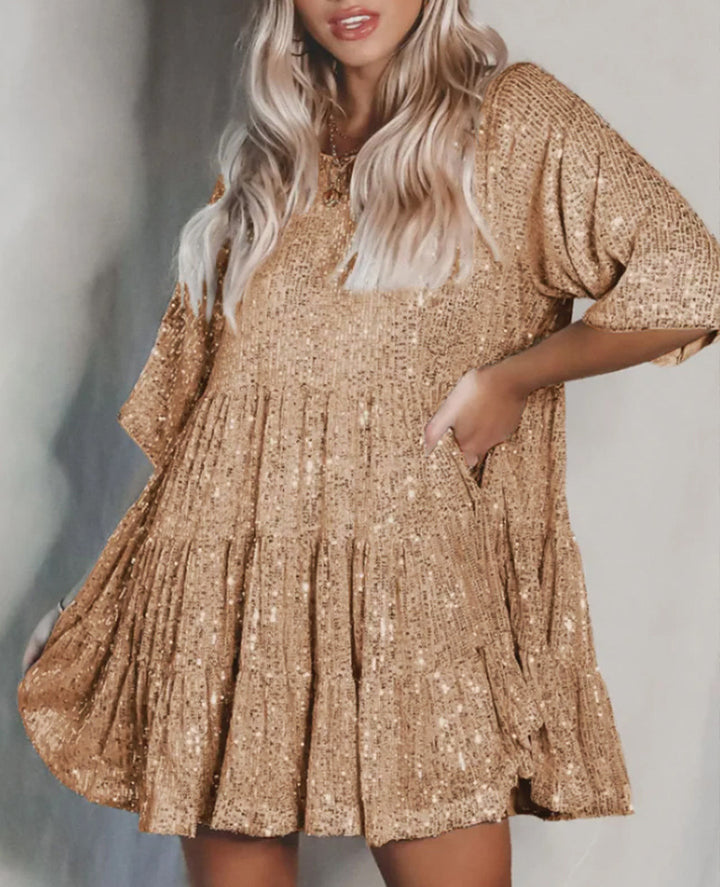 Sparkling party dress for women Lune London