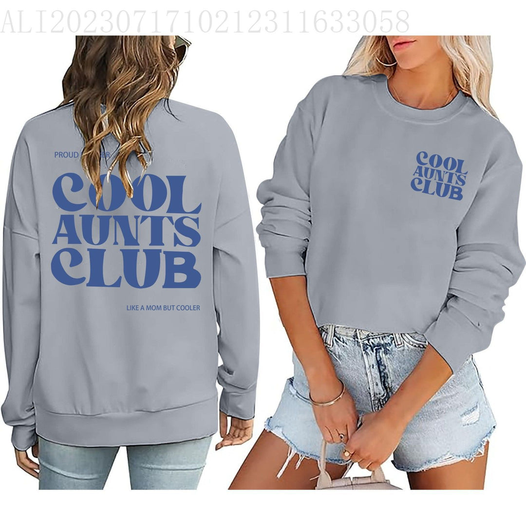 Sweatshirt pour femme avec motif de club cool Chic & Stil