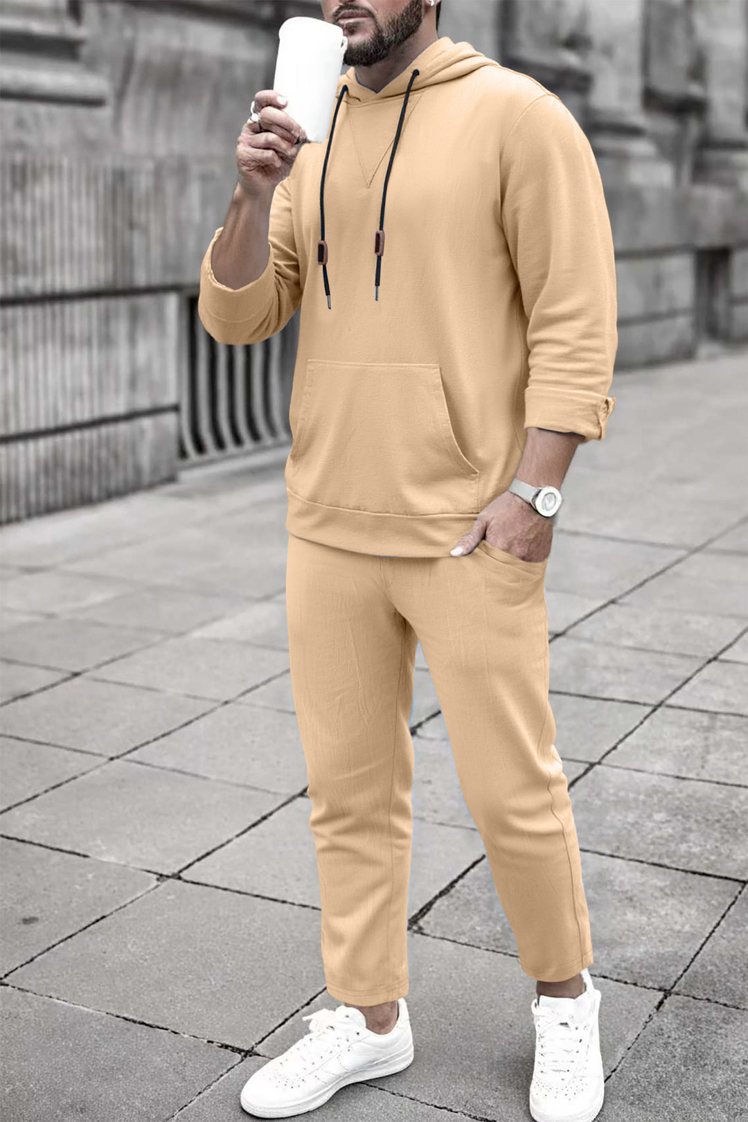 Men's comfortable hoodie and jogger set Lune London