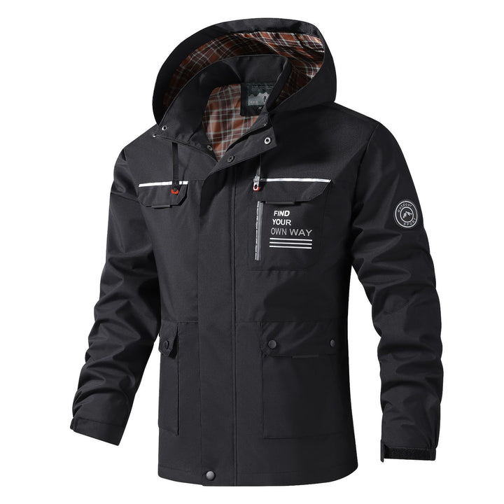 Waterproof multifunctional jacket for men Lune London