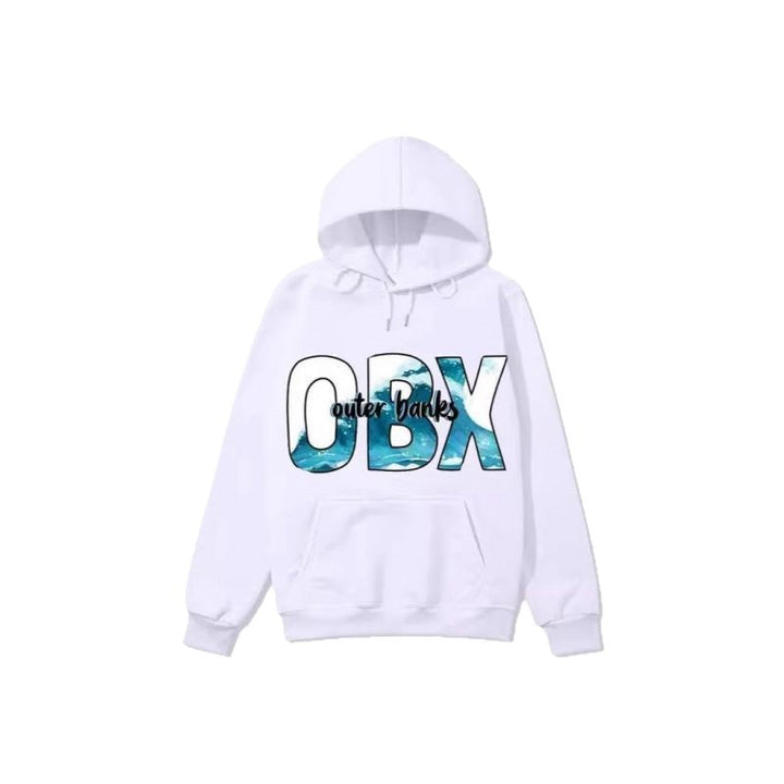 Women's Hooded Sweatshirt with Maritime Graphic Design Chic & Stil