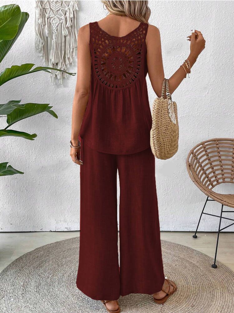 Ladies loose casual jumpsuit Lune London