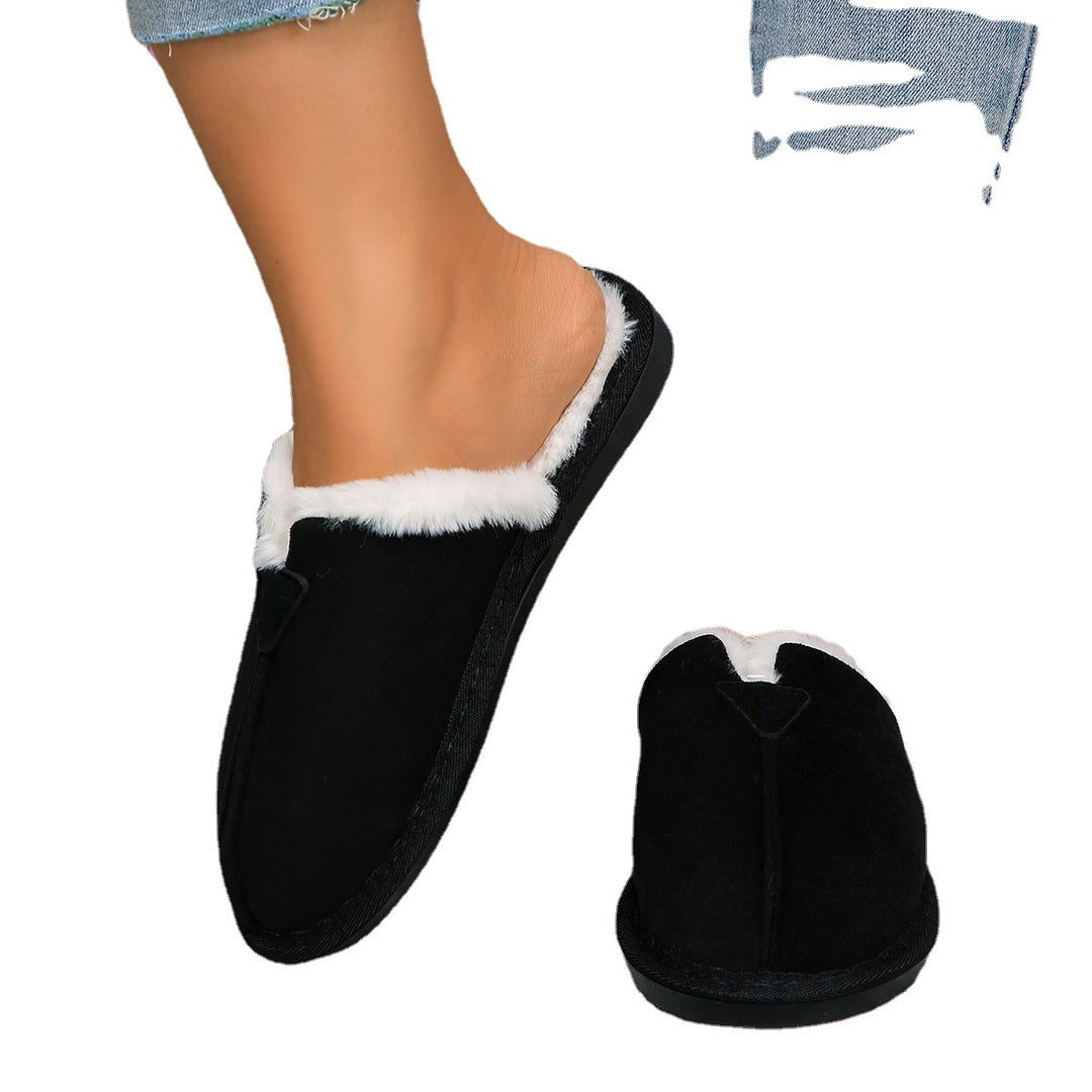Slippers for ladies with cozy lining and non-slip sole Lune London