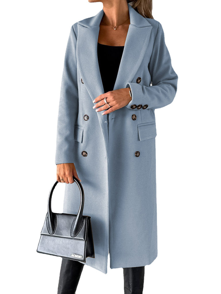 Ladies Elegant Fitted Blazer with Double-Breasted Lune London