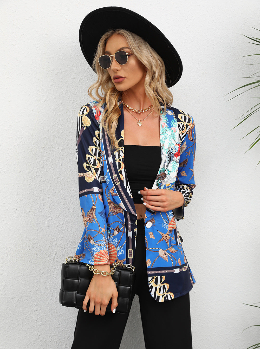 Elegant and colorful women's jacket Lune London