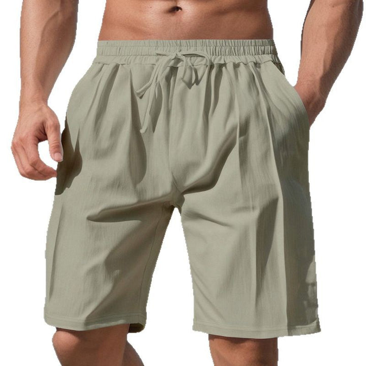 Leisure shorts for men in lightweight and breathable material with an elastic waist Lune London