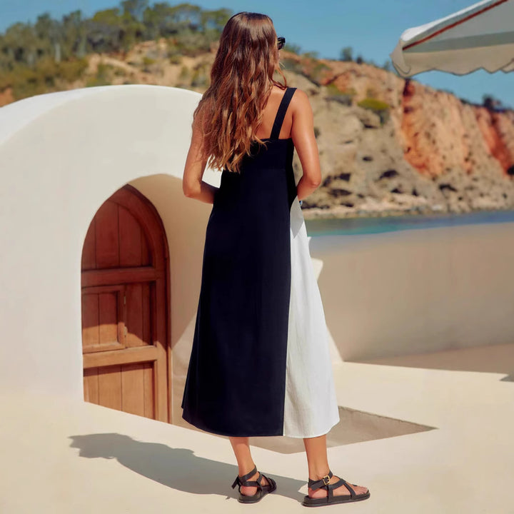 Women's maxi dress made of breathable fabric Lune London