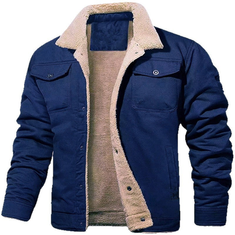 Winter jacket for men with soft plush lining Lune London