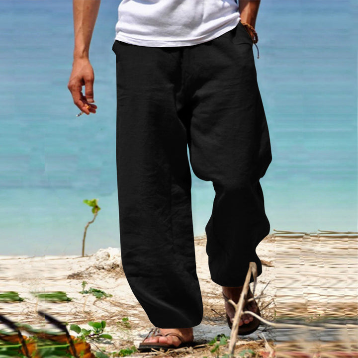 Light linen trousers for men Lune London