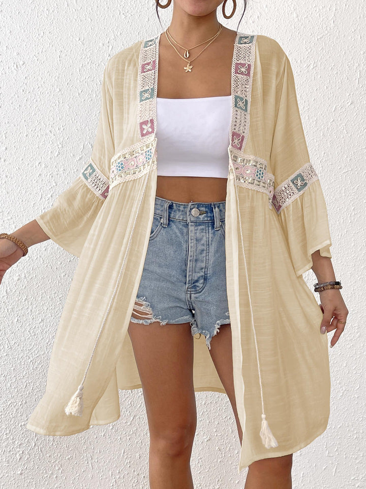 Women Bohemian decorative beach cover-up Lune London