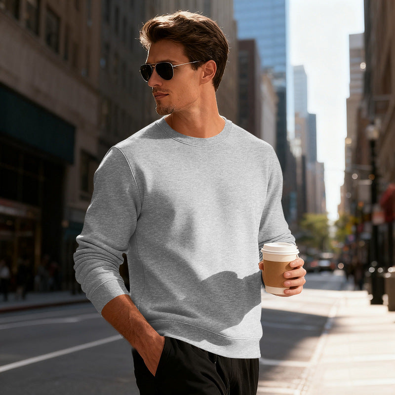 Men's casual sweatshirt with modern cut and comfortable cotton blend Chic and style