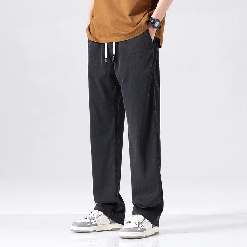 Casual pants for men with a loose fit and elastic waist Lune London